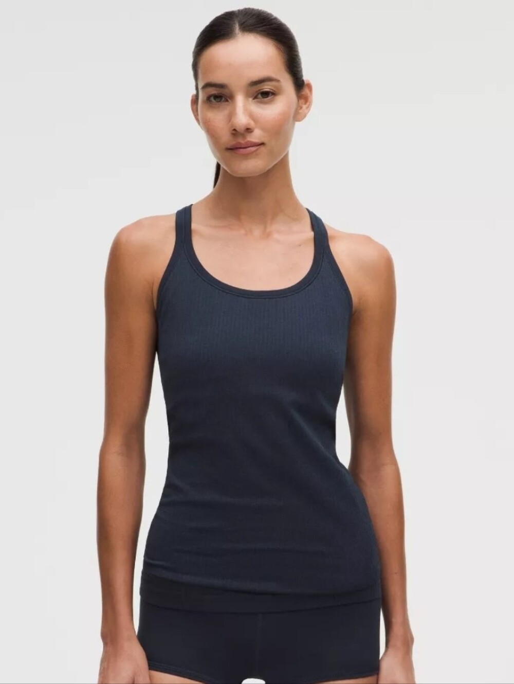 Lululemon Black Ebb To Street Tank Top Size 6
